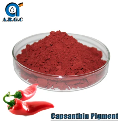 Polvere rossa del pigmento della paprica dell'estratto del peperoncino rosso del pigmento colorante alimentare CAS: 465-42-9 capsantina