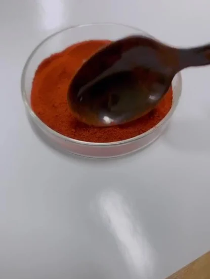 Fornire paprika di alta qualità e pigmenti in polvere di peperoncino di alta qualità