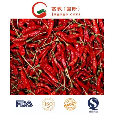 Peperoncino rosso Yidu essiccato all'ingrosso, alta qualità, quantità di ordine minimo bassa, ultimo raccolto